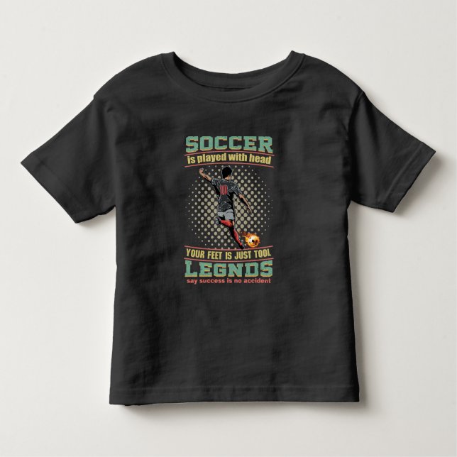 Jugué Fútbol Con Mi Camiseta Del Niño De La Cabeza (Anverso)