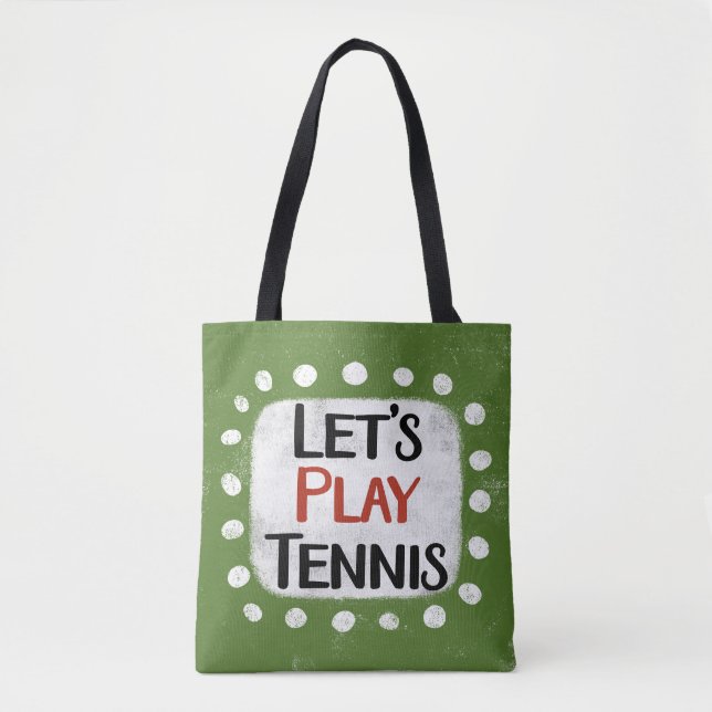 Juguemos a la bolsa de tenis (Anverso)