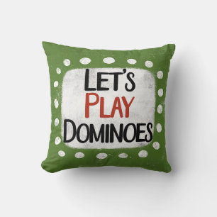 Juguemos al Cojín decorativo Dominoes