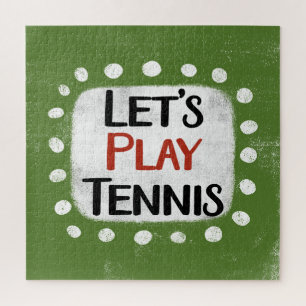 Juguemos al rompecabezas del tenis