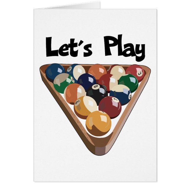 Juguemos billares (Frente)