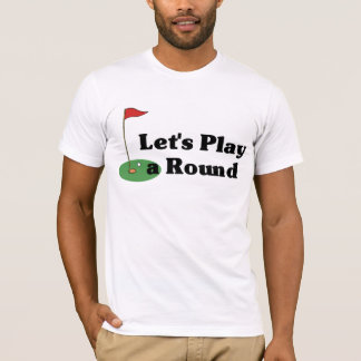 Juguemos una camiseta redonda