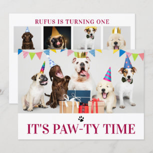 Juguete con tema de cumpleaños 5 tarjeta fotográfi
