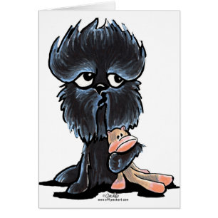 Juguete del mono del Affenpinscher