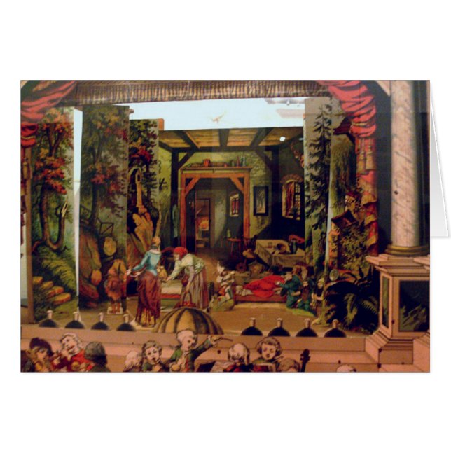 Juguete del teatro con escenas (Anverso (Horizontal))