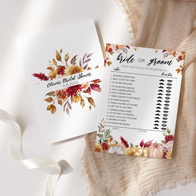 Juguete Fall Bride o Groom con tarjeta totalmente  (Subido por el creador)