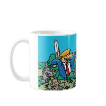 Jugueteo en la taza de las ilustraciones del