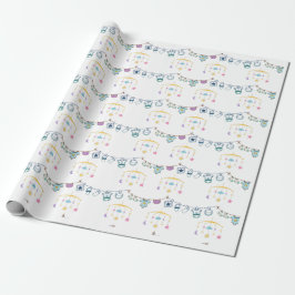 Juguetes colgantes de bebé y pijamas de bebé Papel