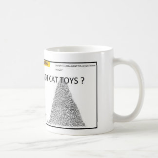 ¿Juguetes conseguidos del gato? Taza de café del