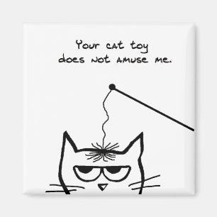 Juguetes de gato fallidos - Imán Gato divertido