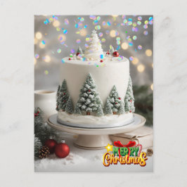 Juguetes de Navidad. Tarjeta postal de Navidad