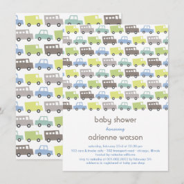 Juguetes retro transportan invitación de Baby Show
