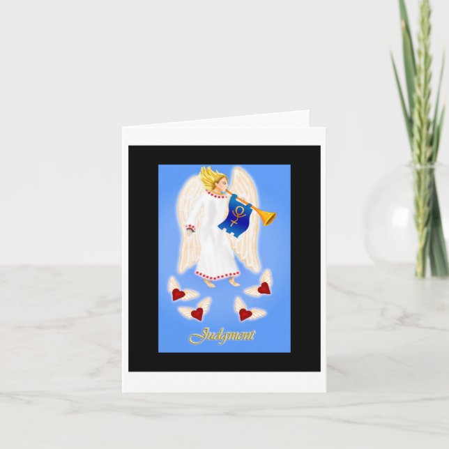 Juicio - Tarjeta de agradecimiento (Anverso)