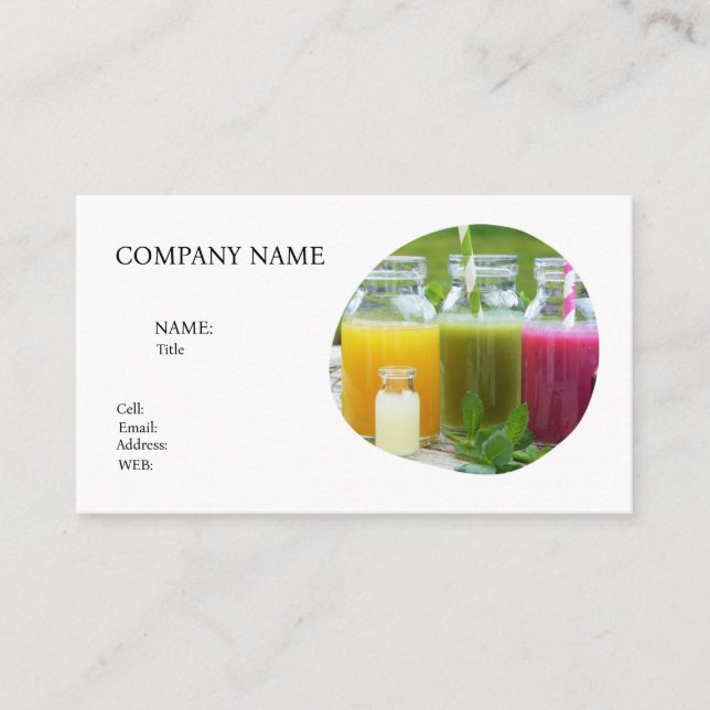 JUICIOS DE TARJETA DE NEGOCIO DE PLANTILLA BÁSICA, (Anverso)