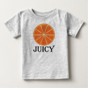 Juicy Naranja - Camiseta Baby Fine Jersey