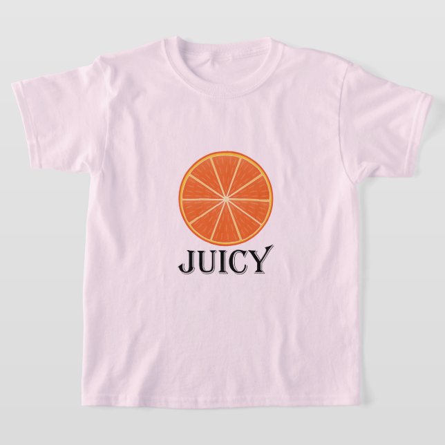 Juicy Naranja - Camiseta básica de Chicas (Distribución)