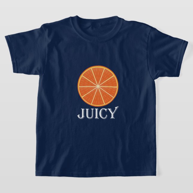Juicy Naranja - Camiseta básica de Chicas (Distribución)