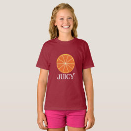 Juicy Naranja - Camiseta básica de Chicas
