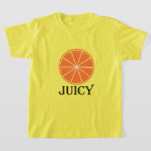 Juicy Naranja - Camiseta básica de Chicas