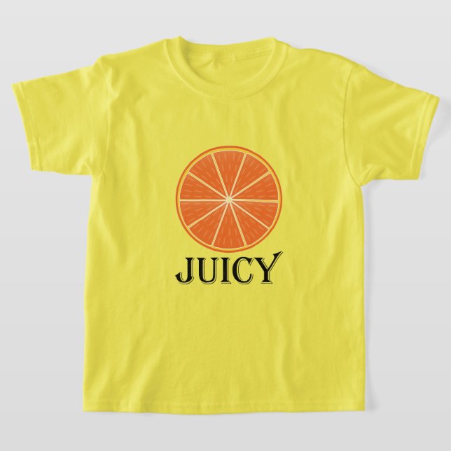 Juicy Naranja - Camiseta básica de Chicas (Distribución)