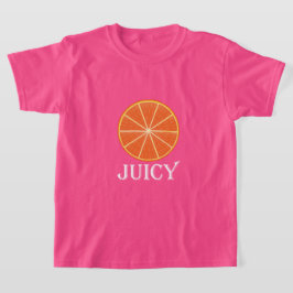 Juicy Naranja - Camiseta básica de Chicas