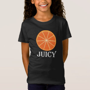 Juicy Naranja - Chicas Bella+Canvas Jersey T-Shirt