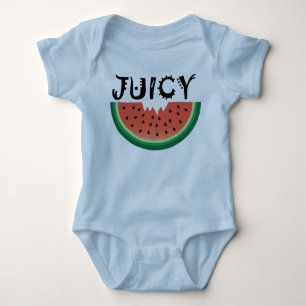 Juicy Watermelon - Baby Jersey Bodysuit 