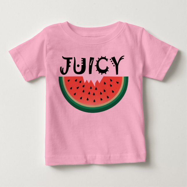 Juicy Watermelon - Camiseta Baby Fine Jersey (Anverso)