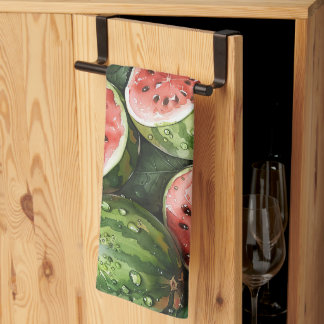 Juicy Watermelon Kitchen Toalla