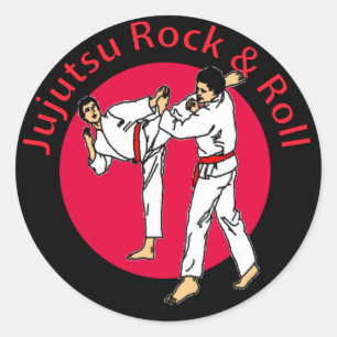 Jujutsu Rock & Roll Pegatina