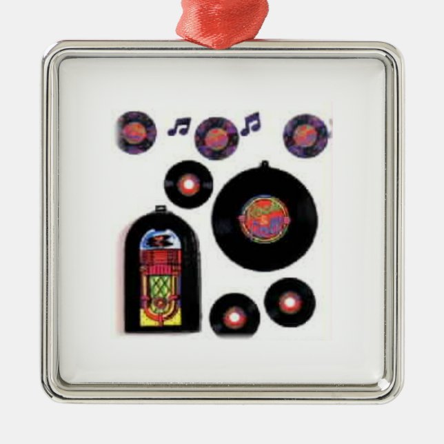 JUKE BOX Y EL ORNAMENTO DE NAVIDAD DE LOS 50 (Frente)