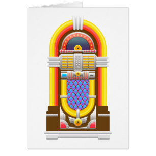 Jukebox de estilo antiguo de los años 50