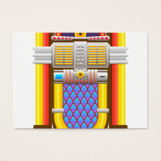 Jukebox de estilo antiguo de los años 50 (Frente)