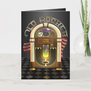 Jukebox Tarjeta de saludos de Personalizable de Ro