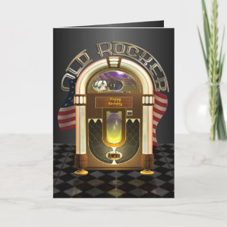 Jukebox Tarjeta de saludos de Personalizable de Ro