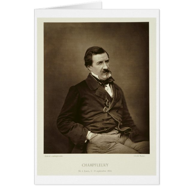 Jules Francois Felix Husson, Champfleury (1821-8) (Frente)