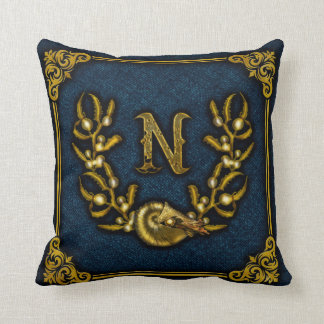 Jules Verne Capt Nemo Escudo Cojín decorativo 2