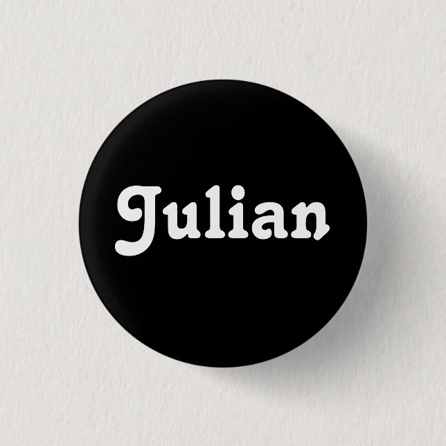 Julian de botón (Anverso)