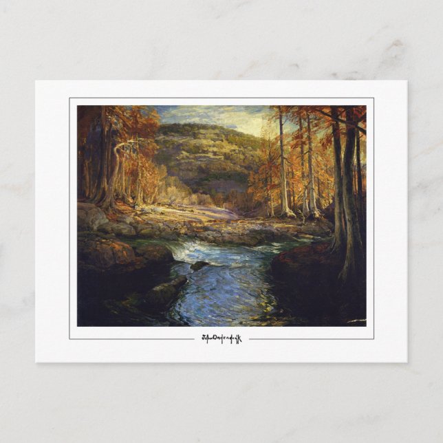 Julian Onderdonk #86 - postal Bella Artes (Anverso)