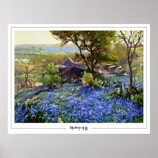 Julian Onderdonk Zedign Poster de arte #12 (Frente)
