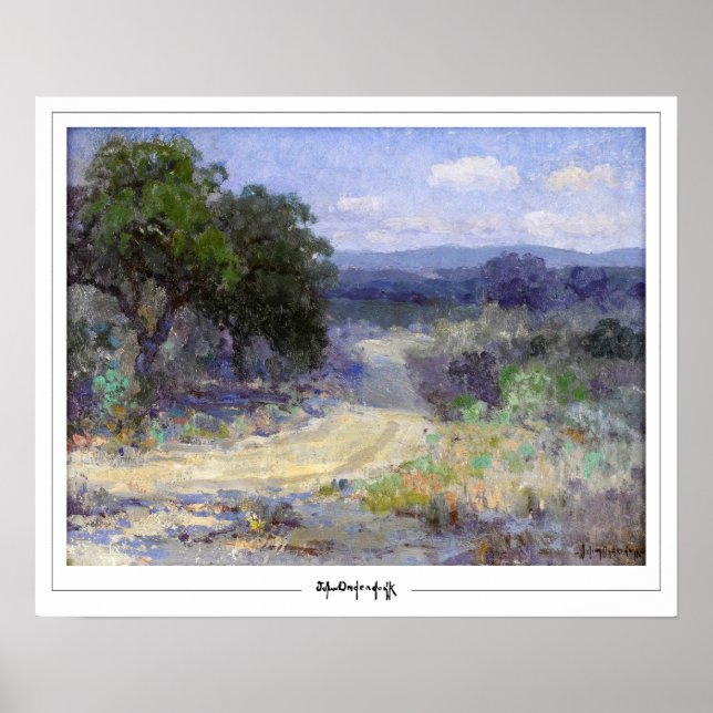 Julian Onderdonk Zedign Poster de arte #41 (Frente)