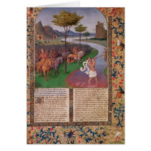 Julio César cruzando el Rubicón, c.1470