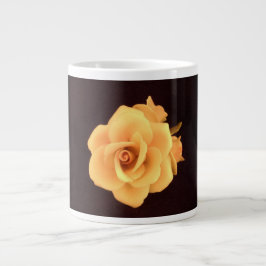 Jumbo taza Capodimonte Rose de 20 onzas