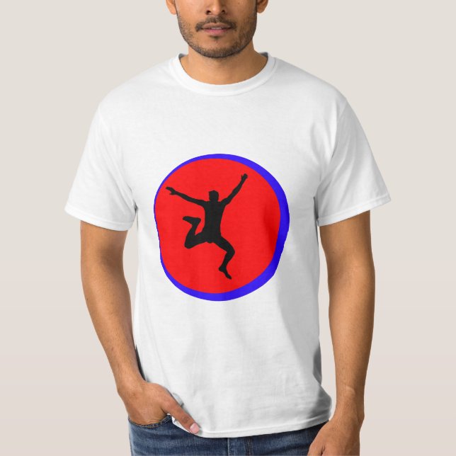 "Jump Icon" Camiseta Gráfica (Anverso)