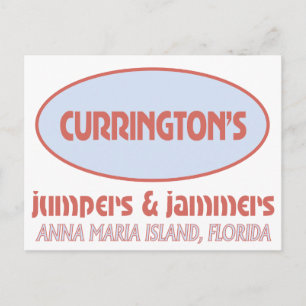 Jumpers and Jammers postales card