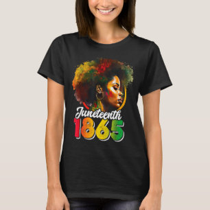 Juneteenth es camiseta de día de la independencia
