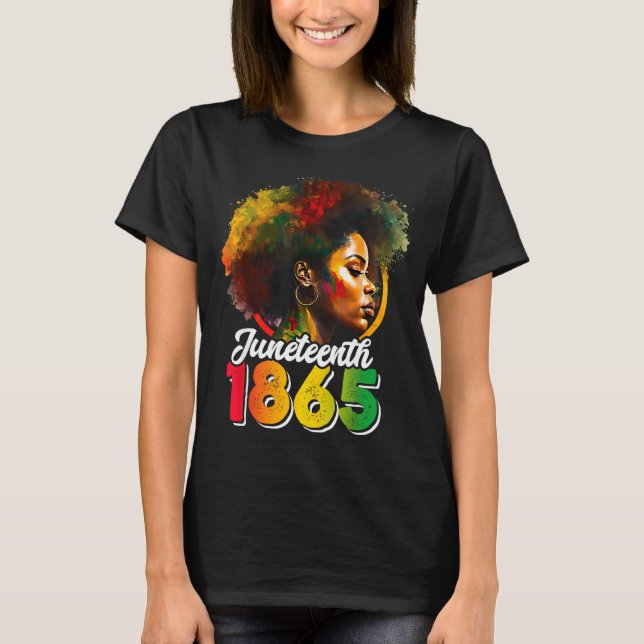 Juneteenth es camiseta de día de la independencia  (Anverso)