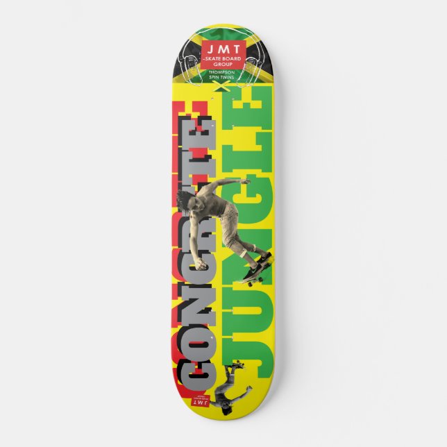 JUNGLE DE HORMIGÓN JMT SKATEBOARDS (Anverso)