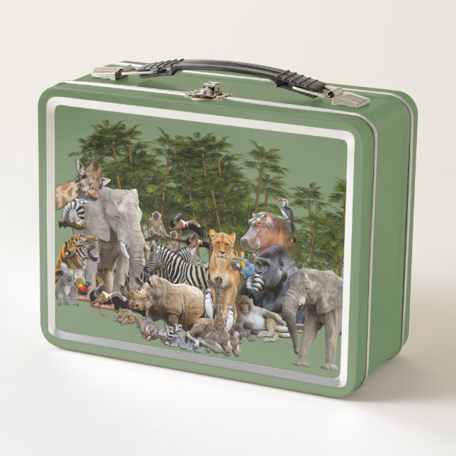Jungle Rumbles Lunch Box (Anverso)