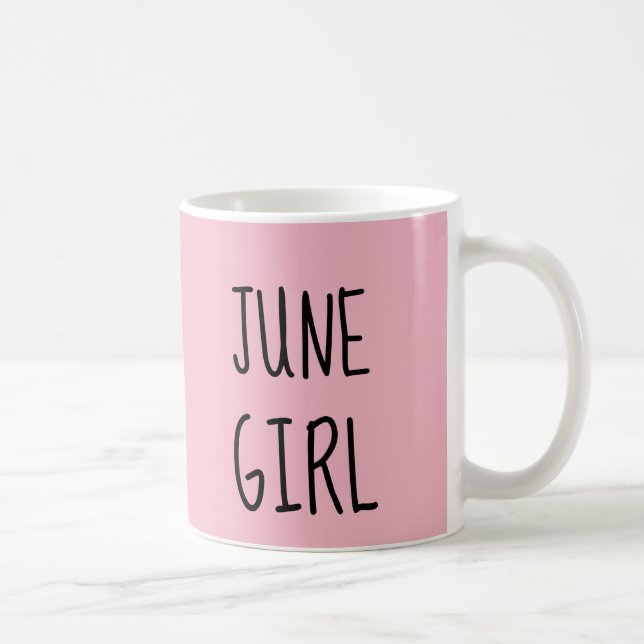 JUNIO CUMPLEAÑOS CHICA tazas de café (Derecha)